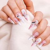 300 Stück Niedlich Blume Nail Charms, 3D Harz Floral Kamelie Rose Nägel Charms Mit Perle, Gemischt Größe Bunte Flower Nägel Deko Für Frauen Nail Art Zubehör