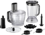 Robot de bucătărie Russell Hobbs [blender/tăietor de legume/mixer de masă/despicator/blender] Robot de bucătărie (frământare, amestecare și feliere), Matte Charcoal Bucatarie Naty Shop