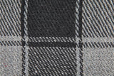 Frisco throw, Bumbac reciclat, Tradițional, Cu carouri, Pentru scaun, canapea, canapea, arunca, pătură, Antracit, 127 X 152 Cm Paturi si Cuverturi Emma Barclay
