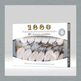 – Polvorones artizanale, 0% zahăr adăugat, Calitate superioară, Aluat tipic de Crăciun, Rețetă artizanală, Ambalat individual, 280 grame