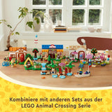 LEGO Animal Crossing Käptens Island Boat Tour, jucărie creativă pentru copii cu 2 minifigurine din seria de jocuri video, inclusiv Huschke, cadou pentru fete și băieți de la 6 ani 77048 Seturi de constructie Besuche den LEGO-Store