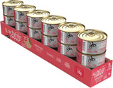 Silver, Pui cu Mousse de Rață și Fileuri, Hrană Umedă Completă pentru Pisici Senior, Fără Cereale, Suport Imunitar, Sursă de Umiditate, 12 x 70g