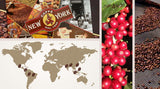 New York Coffee - EXTRA P - Boabe de cafea, gust puternic și hotărât, boabe Arabica și Robusta, pentru măcinare, espresso italian, amestec de bar - calitate superioară din 1930 - 1 kg, boabe