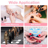 100Stks Latexfrei Nailart Schwämme, Ombre Nagelschwammpinsel, Nagelschwamm Mit Metallgreifer 100 Blatt Nailart-Mischpapier Aufbewahrungsbox, Maniküre Schwamm Applikator Für Farbverlauf Nailart