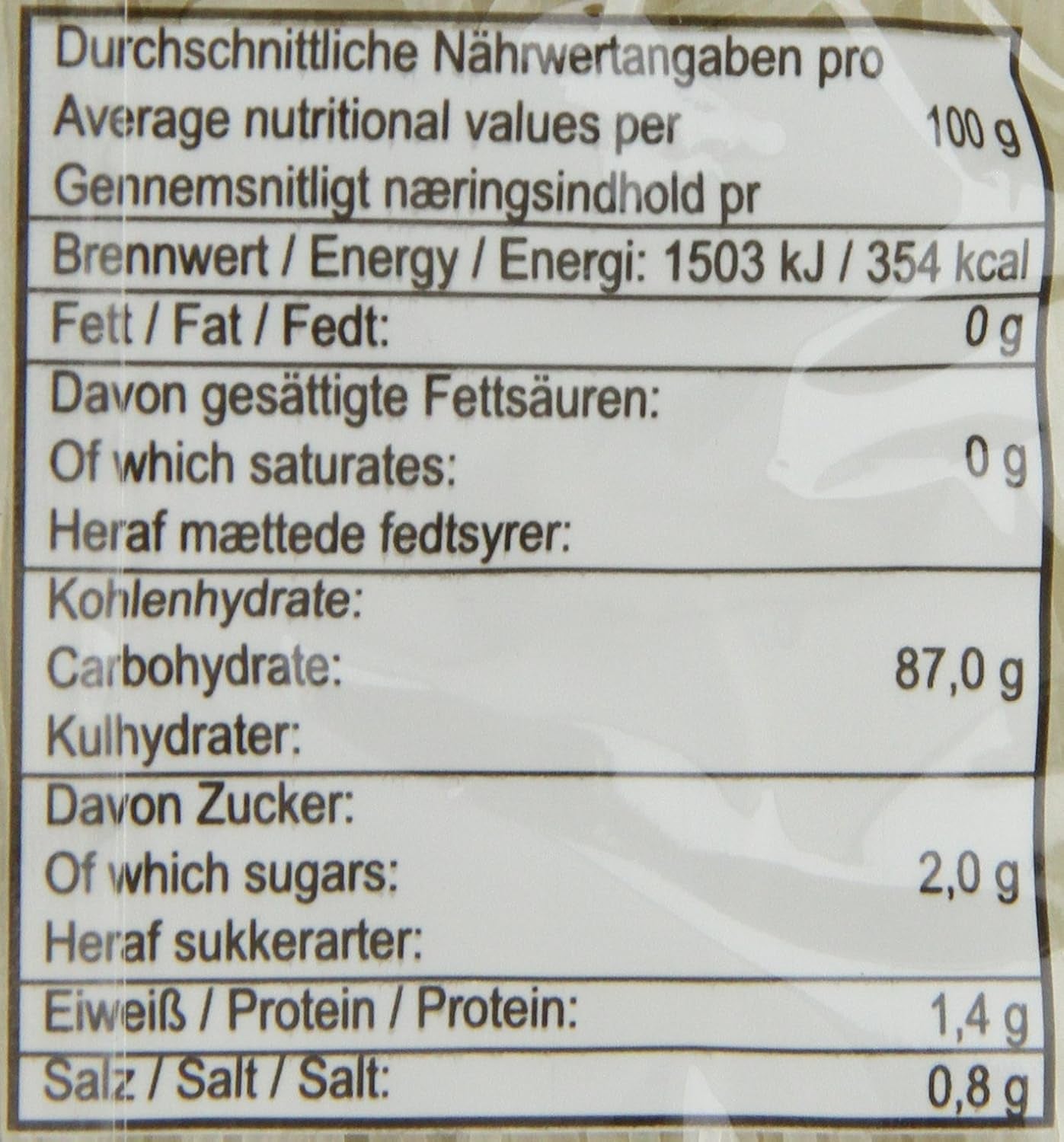 Tăiței de orez Ricefield, vermicelli, 1,2 mm, Bun Gao (1 x 400 g)