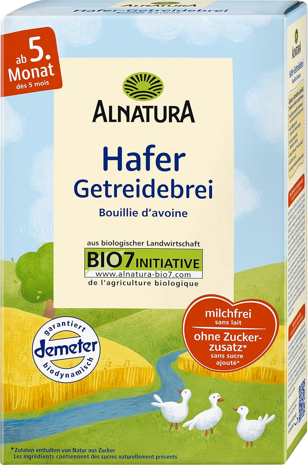 Terci de ovăz organic după 4 luni, 250 g