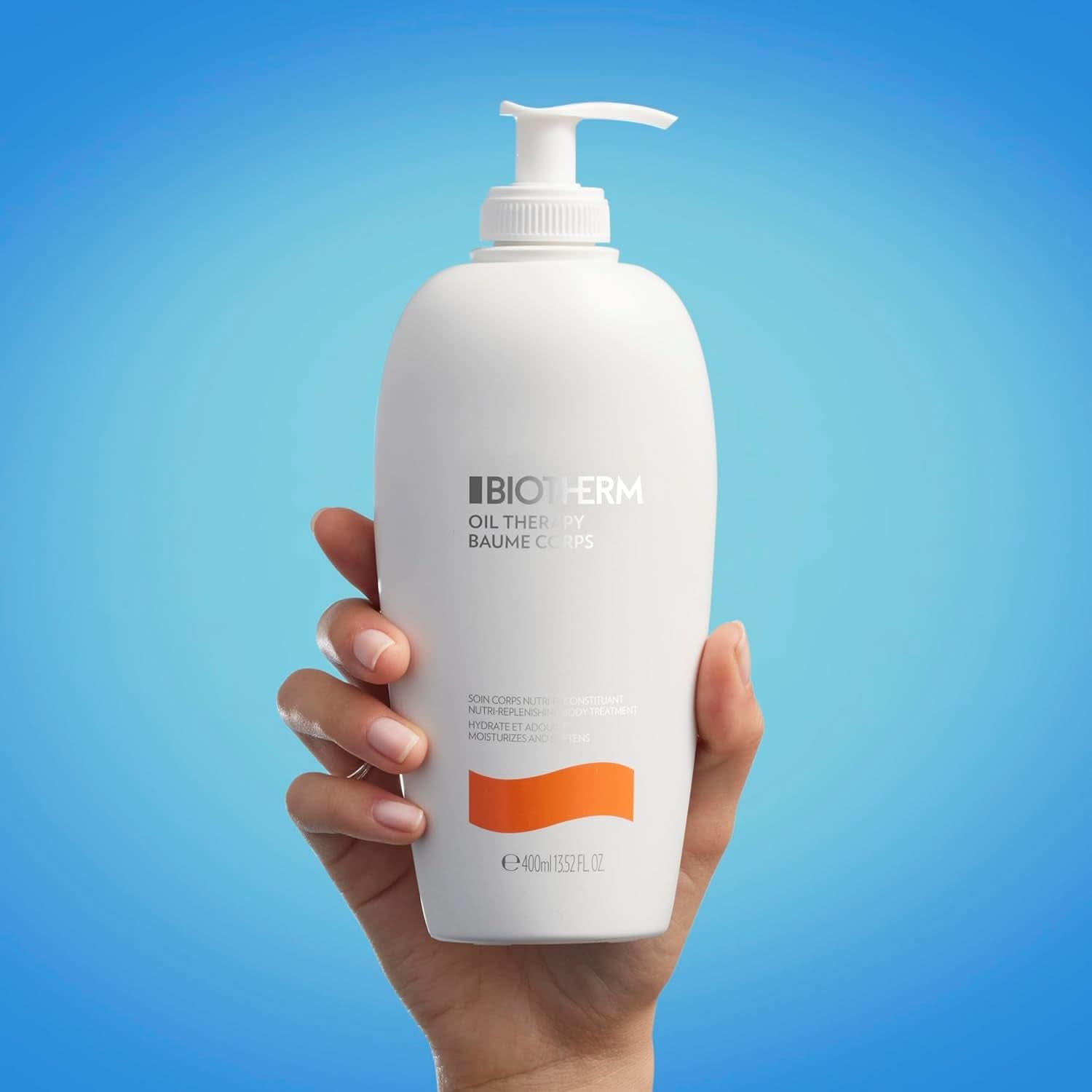 Biotherm Oil Therapy, loțiune de corp special pentru pielea aspră și uscată, 400 ml Duș și baie Naty Shop