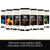 Lindt Ciocolată | Baton EXCELLENCE 85% Cacao | 100g | Ciocolată Extra Neagră | Baton de Ciocolată Vegană