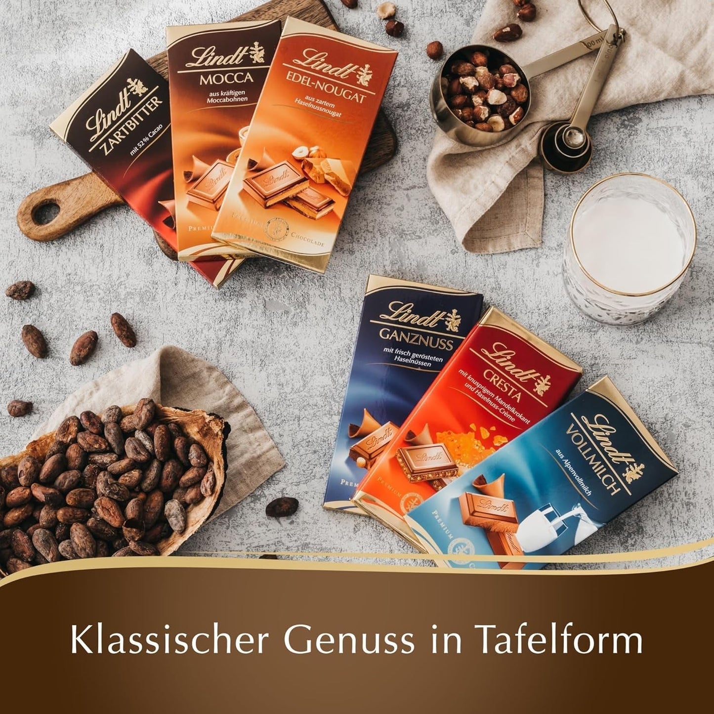 Lindt Chocolate Cresta Bar 100 grame Naty Shop