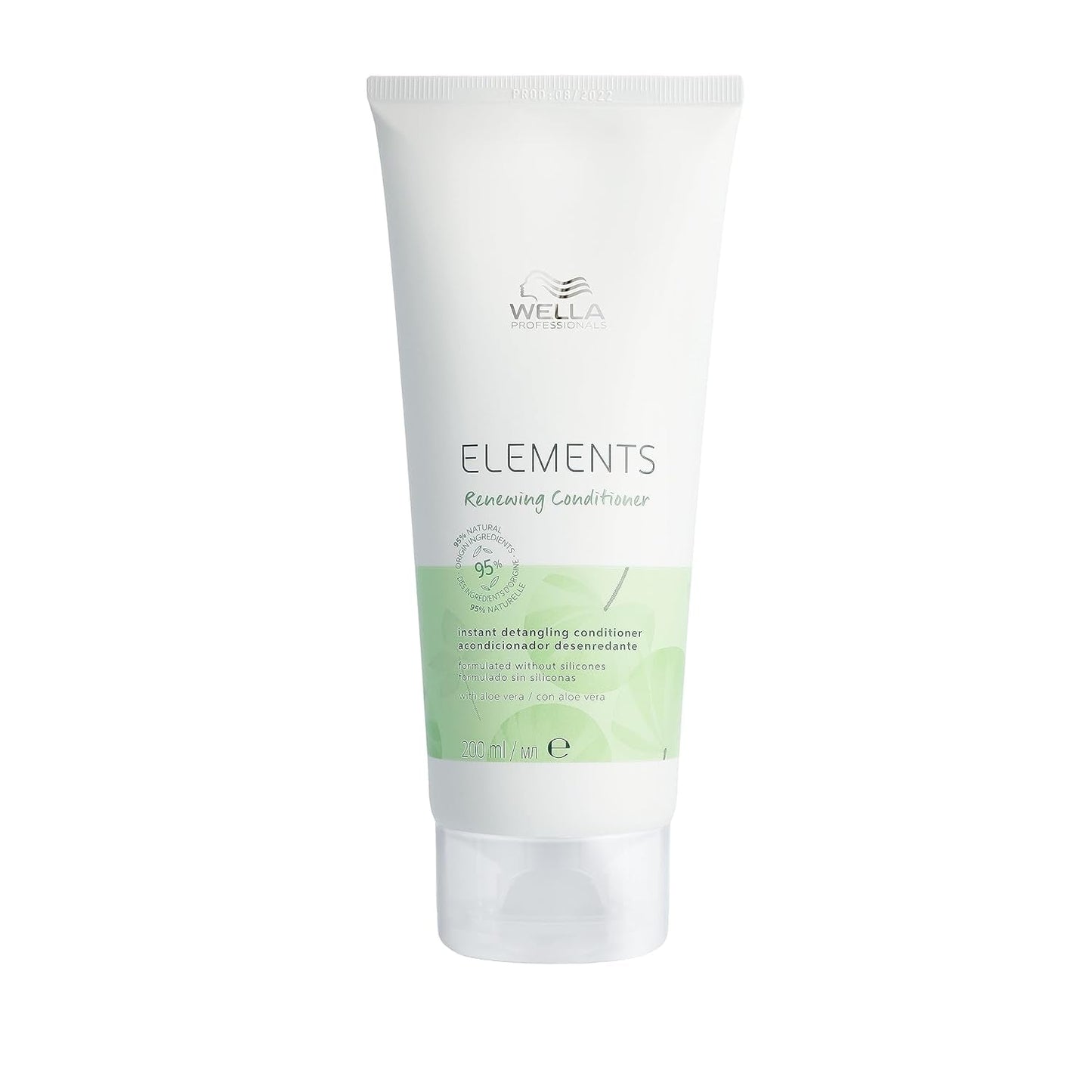 Wella Professionals Elements - îngrijire naturală pentru păr uscat, deteriorat și scalp sensibil - balsam, mască și spray fără clătire cu antioxidanți și esență de măsline Masca de par Naty Shop Balsam 200ml