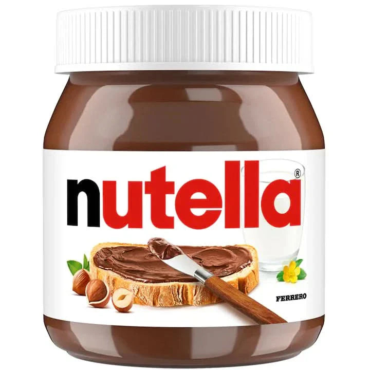 Crema tartinabila de alune de padure cu cacao Nutella Glazuri si Decor Naty Shop 400 grame