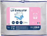 Bleu Câlin plapumă pentru copii 140X(150+50) Cm Special pentru patul copiilor, plapumă temperată extensibilă până la 140X200 Cm, lavabilă la 95°, alb Plapumi si pilote Naty Shop Unic Cuvertură extensibilă pentru pătuț - 140 X (150 + 50 Cm).