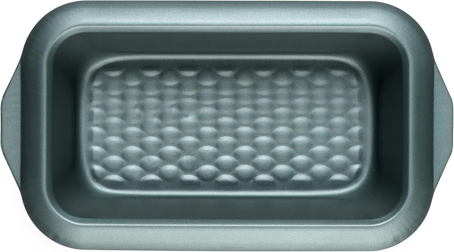 Progress BW09819G2EU7 Shimmer Kollektion, Runde Backform Aus Kohlenstoffstahl Mit Antihaftbeschichtung, Ideal Für Pies, Kuchen, Torten Und Quiches, 28 Cm, Grün Matrite si tavi pentru copt Naty Shop 28Cm Laib Pfanne