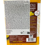 - Orez lipicios cu nucă de cocos și mango - (6 x 80 g)