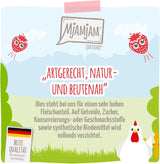 MjAMjAM – Hrană umedă premium pentru pisici - pui delicat cu căpșuni fructate 400g, pachet de 6 (6 x 400g), naturală cu carne suplimentară