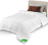 VOUNOT Duvet 155X200Cm, 4 Seasons Winter Duvet Set de 2 500GSM, constând din 2 plăpumi înnodate împreună Adaptable Duvet pentru vară și iarnă, Oeko-Tex Standard Plapumi si pilote Naty Shop Pătură ușoară de vară 155X200Cm