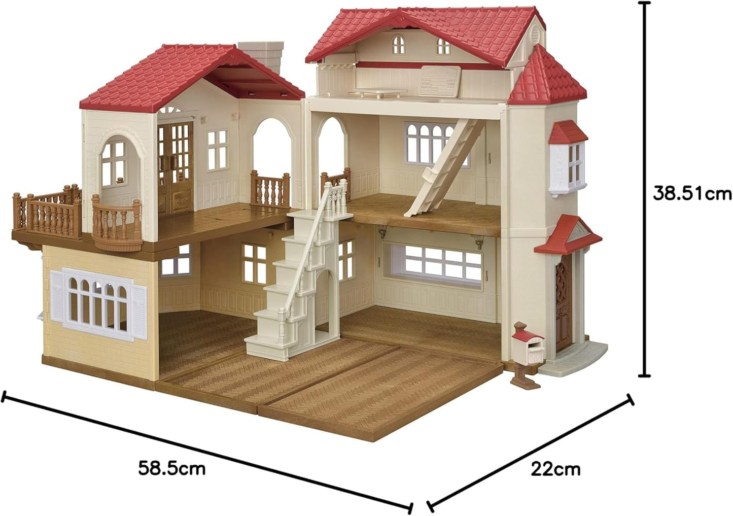 Sylvanian Families 5716 Casă de oraș cu cameră la mansardă