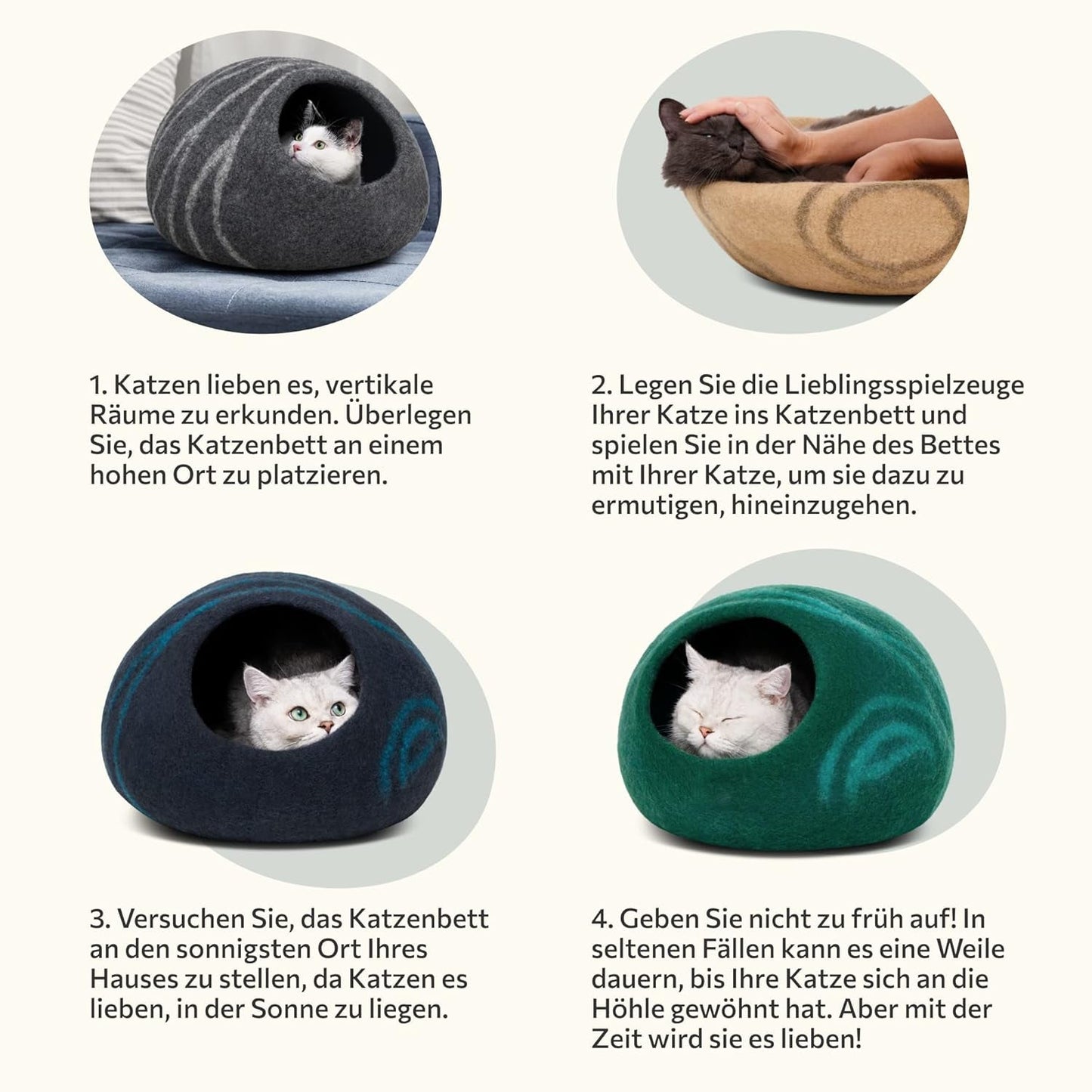 Pături & Mobilier, Animale de companie, Peșteri & Case, Pisici, Paturi pentru pisici, Pisici - culcusuri, saltele