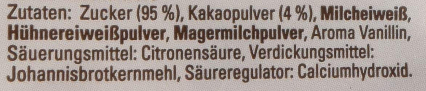 Picături fine cu aromă de ciocolată, pachet de 18 (18 x 80 g)