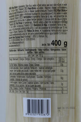 Tăiței de orez – thailandezi, tăiței panglică de orez cu lățimea de 10 mm, făcuți din făină de orez, drepți – 1 x 400 g