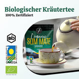 VITSTORM® Slim Tea Cardamom – Ceai Yerba Mate BIO – Cură de detoxifiere și ceai diuretic – 100G