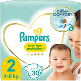 Pampers (Versiunea Veche), Chiloți, Mărimea 4, 9kg-15kg, Pachet de trei (1 x 88 scutece)