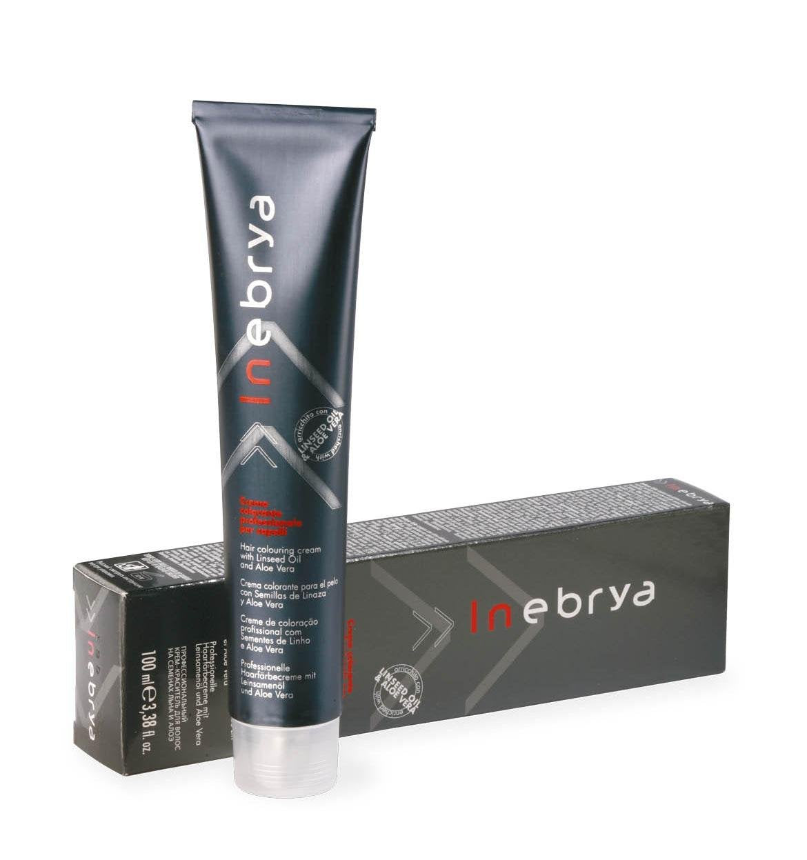 Cremă de colorare permanentă a părului cu semințe de in și aloe vera 100ml (- 7.0 Blond) Vopsea pentru par Naty Shop Blond foarte deschis 1 G (1 pachet)