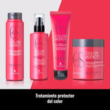 Mască pentru păr vopsit, 500 ml, protejează culoarea părului vopsit, hrănește, hidratează și protejează cuticulele - coamă mai strălucitoare și mai moale Masca de par Naty Shop