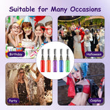 Vopsea de păr temporară 5 culori Ceară de păr colorată Mascara de păr Vopsea de păr temporară Mascara pentru fete și femei Vopsea de păr lavabilă Cretă potrivită pentru zile de naștere Cosplay DIY Halloween Vopsea pentru par Naty Shop