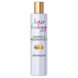 Hair Biology Cleanse & Reconstruct Shampoo, Pentru rădăcini grase și vârfuri deteriorate, 250 ml Duș și baie Naty Shop 250 ml Sampon