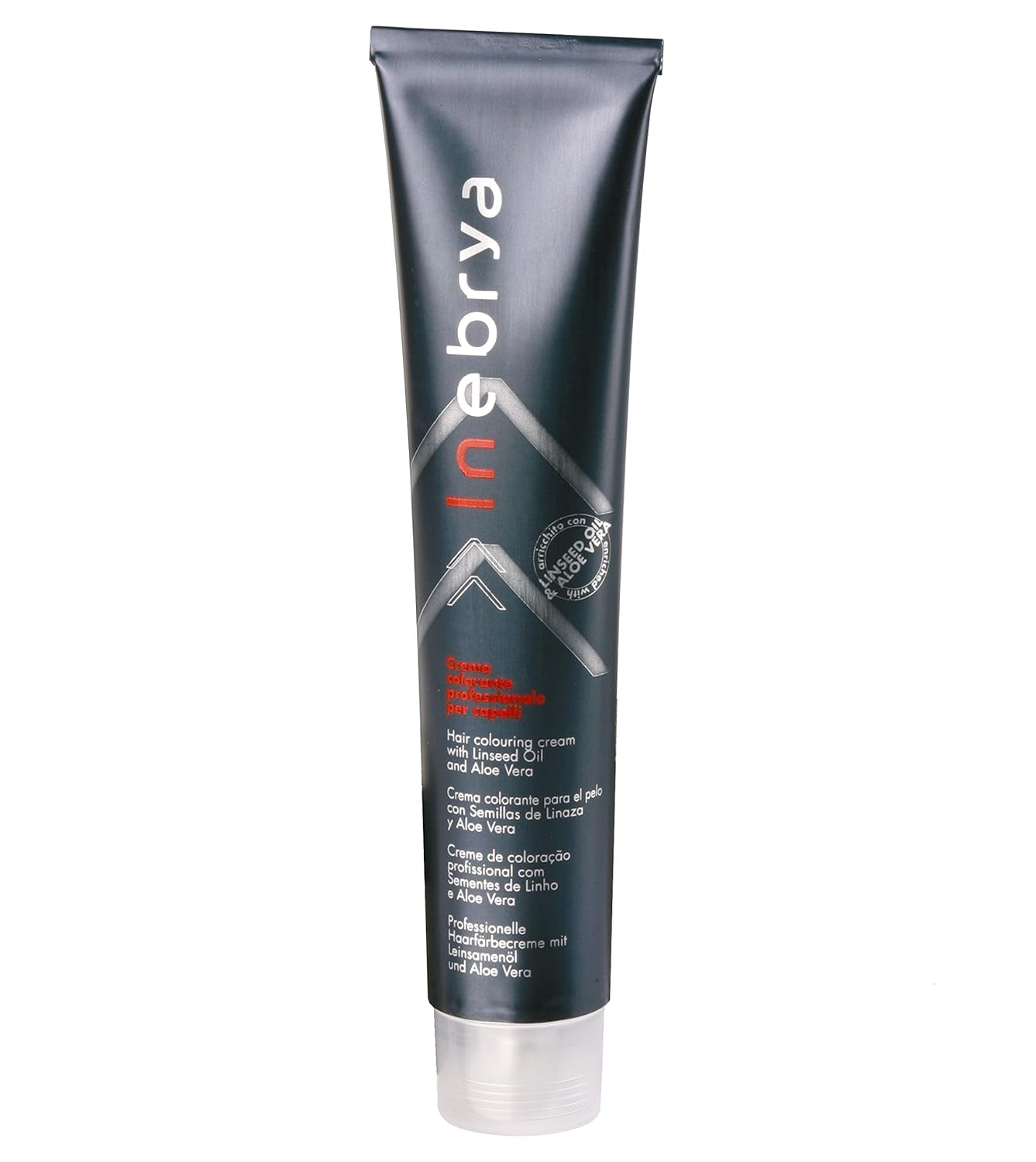 Cremă de colorare permanentă a părului cu semințe de in și aloe vera 100ml (- 7.0 Blond) Vopsea pentru par Naty Shop 7 Blondă pură 1 G (1 pachet)