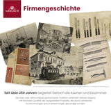Set de veselă Gerlach 1760 - 18 piese - Serviciu de masă pentru 6 persoane - Set de farfurii - Porțelan modern, alb