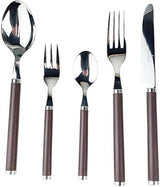 Villeroy And Boch Play Chocolate Brown Tacâmuri de masă, pentru până la 6 persoane, 30 de bucăți, oțel inoxidabil, mâner din plastic maro Bucatarie Naty Shop