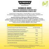 Sorg alb organic, 1 kg, decorticat, boabe crude, cultivat organic în Italia, pachet ideal pentru familie