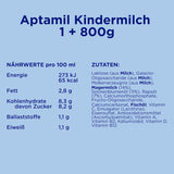 Aptamil Lapte de creștere 1 Plus – Lapte de creștere de la 1 an – 800g