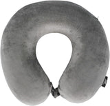 Trespass Memow Memory Foam Pernă pentru gât cu capac detașabil, gri, fiecare Perne ortopedice cervicale Naty Shop Gri Each