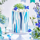 FunCakes Baby Blue fondant rulat: Ușor de utilizat, neted, flexibil, moale și pliabil, perfect pentru decorarea prăjiturilor, halal, kosher și fără gluten. 1 kg Pasta de zahar Naty Shop