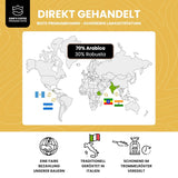 KING'S COFFEE - PRĂJIRE SPECIALĂ - 1 kg Boabe Espresso Premium Barista - Cafea cu Aciditate Scăzută - Prăjire în Loturi Mici din Italia - Cel mai fin amestec Arabica-Robusta pentru aparate complet automate și portafiltru