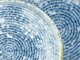 CreaTable, 21652, seria Uno Mykonos, set de veselă cu 12 piese, set de farfurii din gresie, potrivit pentru mașina de spălat vase și cuptorul cu microunde, fabricat în Portugalia