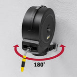 Cutie automată pentru furtun Kärcher HBX 5.35: furtun de 35 m, furtun de conectare: 1,5 m; retragere automată a furtunului, convenabilă și flexibilă, neagră