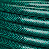 Furtun de grădină Relaxdays 50 m, furtun universal de apă, 1/2 inch, fabricat din PP, pentru udarea straturilor de flori și a peluzelor, verde închis, verde