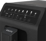 Espressor automat Krups EA897B Evidence ECOdesign, funcție automată espresso și cappuccino, tehnologie Quattro Force, cești cu lapte cu o singură atingere, 8 presetări, sistem lapte, 1450W