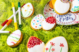 Pixuri colorante alimentare RUF, set de 8 pixuri colorante alimentare sigure pentru pictat și scris pe fondant și altele asemenea, pixuri cu zahăr cu 2 vârfuri fiecare