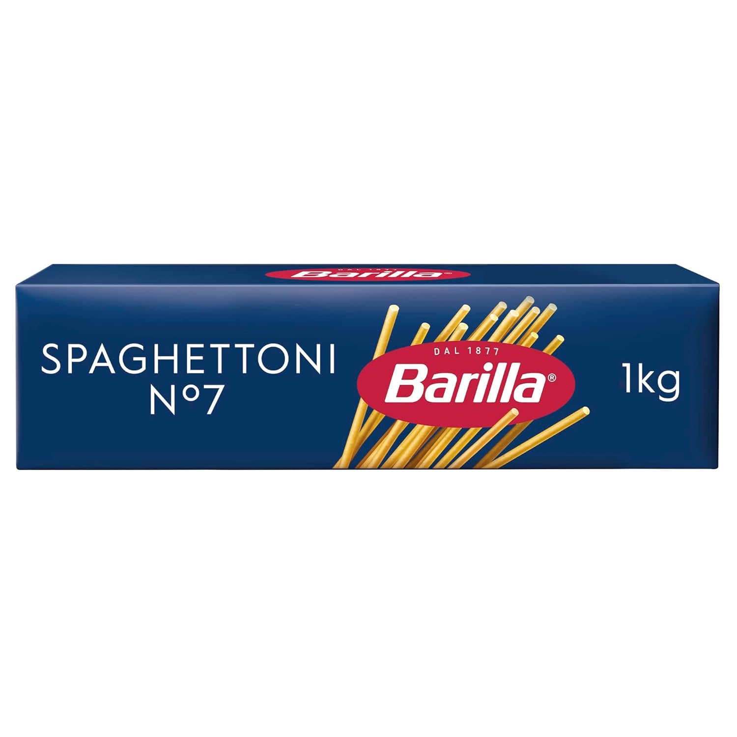 Barilla Pasta Klassische Spaghetti n.5 aus hochwertigem Hartweizen immer al dente, (1 x 500 g), geschmacklos
