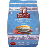 Orez Basmati Premium INDIA GATE – Orez cu bob lung fin, aromat, din India, bob lung fin (1 x 5 kg)