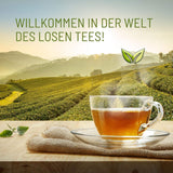 Ceai Teeverliebt cu plante de munte, ceai de plante vrac cu frunze de mure, amestec de ceai organic, 1 kg