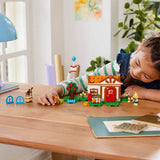 Set LEGO Animal Crossing Nook's Shop și Sophie's House, jucărie creativă pentru copii cu 2 mini figurine din seria de jocuri video, cadou pentru fete și băieți de la 7 ani 77050 Seturi de constructie Besuche den LEGO-Store