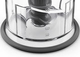 Kenwood Easychop CHP61.000WH, Zerkleinerer Mit Vier Klingen, Schüssel 0,5 L, Druckantrieb, 2 Geschwindigkeiten, Rutschfester Ring, Spülmaschinenfest, Eisbrecher, 500 W, Weiß Bucatarie Naty Shop