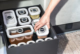 ZWILLING FRESH & SAVE CUBE Box, dimensiune 2M, Cutie de depozitare modulară și stivuibilă, depozitare ermetică și vidabilă, lavabilă în mașina de spălat vase, transparentă Cutii depozitare alimente Naty Shop