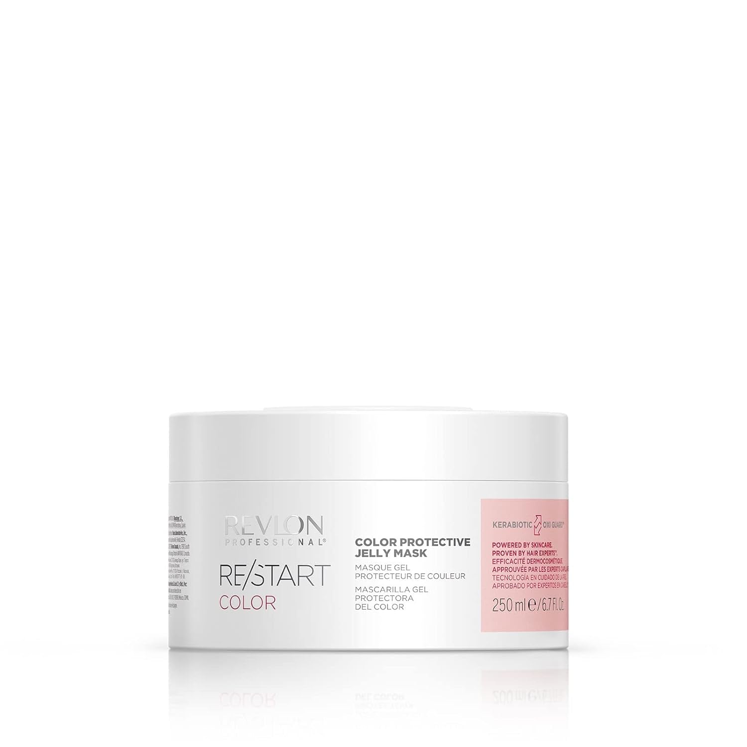 RE/START Color Protective Jelly Mask, 500 ml, mască de păr pentru îmbunătățirea culorii, tratament pentru păr hidratează și protejează împotriva decolorării culorii părului, mască cu extract natural de acai Masca de par Naty Shop